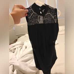 Black So Danca Leotard